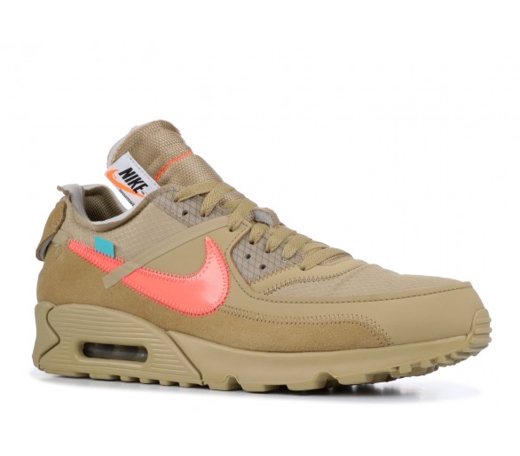 off white x nike air max 90 desert ore