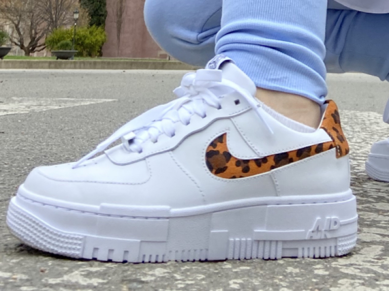 Air Force 1 Pixel Leopard